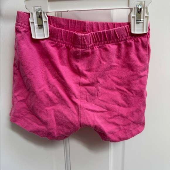 Carter’s 4T Girls Vibrant Dark Pink Elastic Waist Soft Bike/Gymnastics Shorts - Picture 3 of 4